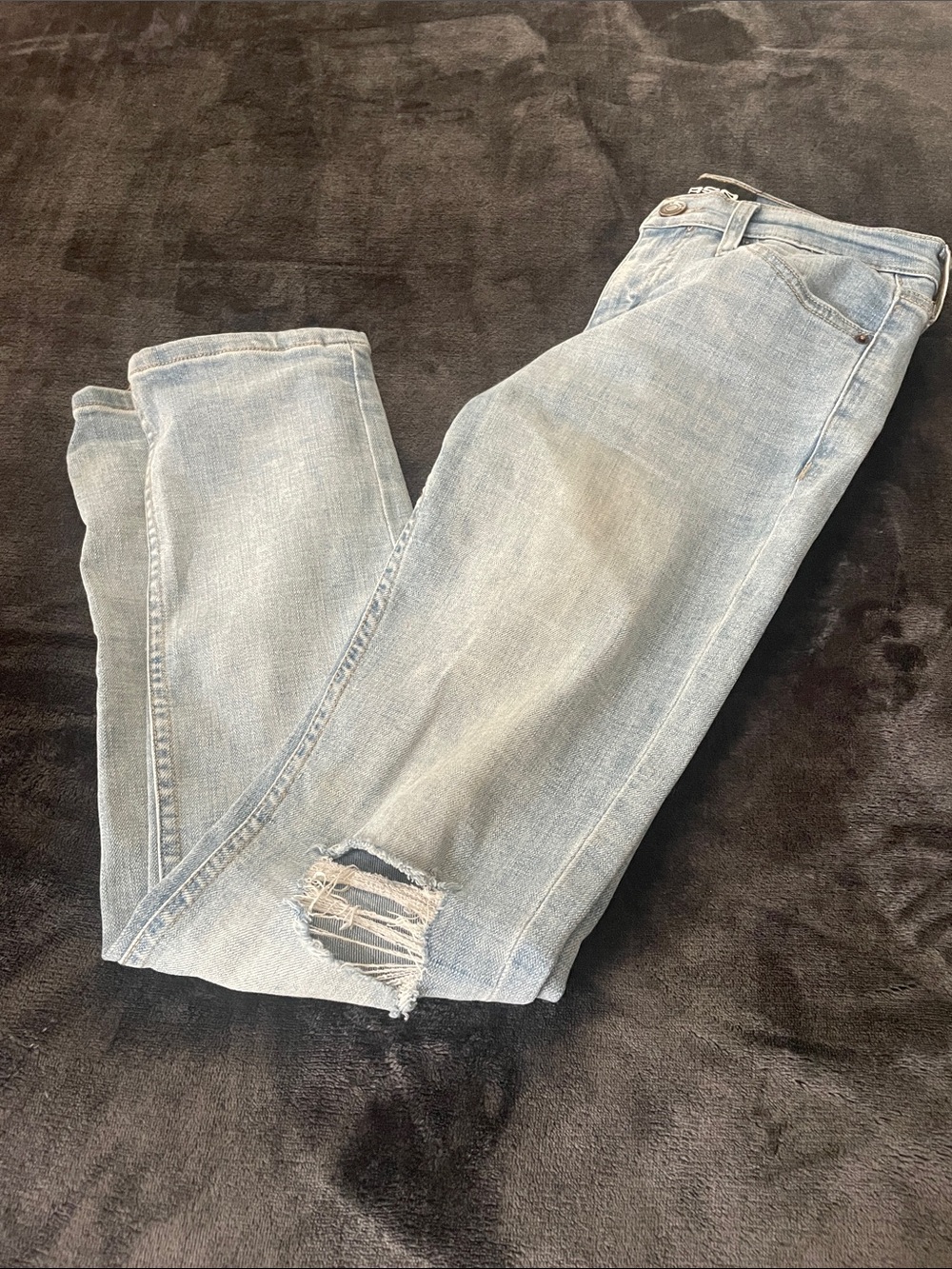 RSQ Light Blue Distressed Kids Jeans